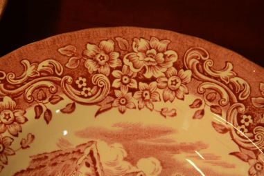 (n-3843) Royal Tudor Ware "17 Century England", supi-pastataldrikud, 3tk