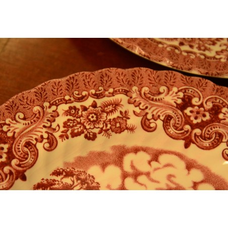 (n-3929) Olde Country Castles, British Anchor, salatitaldrikud, 6tk