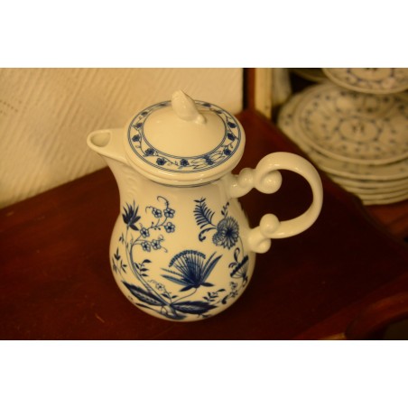 (n-3958/1) Wellco Krefeld Porzellan, sibulamustriline kann