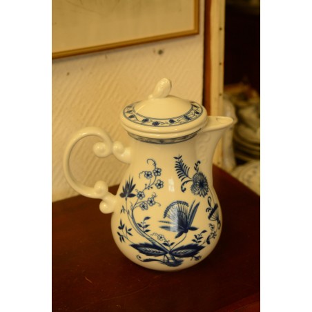 (n-3958/1) Wellco Krefeld Porzellan, sibulamustriline kann