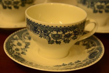 (n-3973/1) Bavaria Marktleuthen Winterling, Caracolor, kohvitassid-taldrikud, 5tk