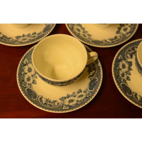 (n-3973/1) Bavaria Marktleuthen Winterling, Caracolor, kohvitassid-taldrikud, 5tk