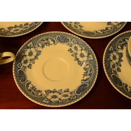 (n-3973/1) Bavaria Marktleuthen Winterling, Caracolor, kohvitassid-taldrikud, 5tk