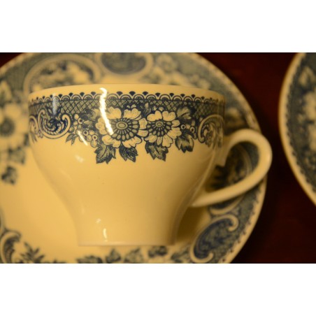 (n-3973/1) Bavaria Marktleuthen Winterling, Caracolor, kohvitassid-taldrikud, 5tk