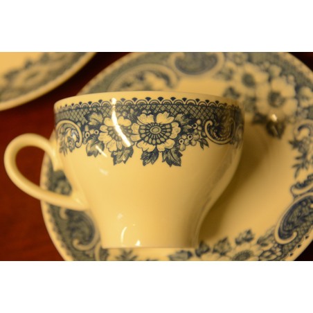 (n-3973/1) Bavaria Marktleuthen Winterling, Caracolor, kohvitassid-taldrikud, 5tk