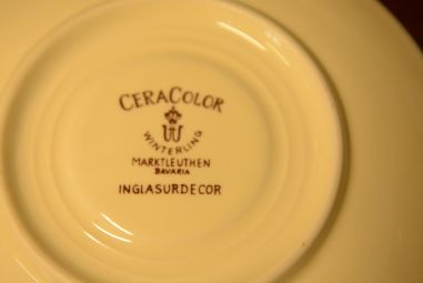 (n-3973/1) Bavaria Marktleuthen Winterling, Caracolor, kohvitassid-taldrikud, 5tk