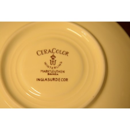 (n-3973/1) Bavaria Marktleuthen Winterling, Caracolor, kohvitassid-taldrikud, 5tk