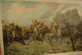 (4-P09) Vana sõja teemaline trükipilt 2