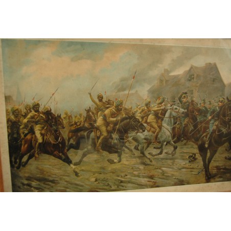 (4-P09) Vana sõja teemaline trükipilt