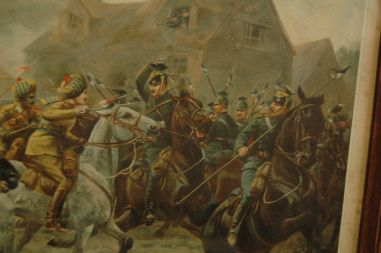 (4-P09) Vana sõja teemaline trükipilt