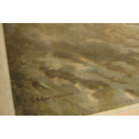 (4-P09) Vana sõja teemaline trükipilt