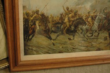 (4-P09) Vana sõja teemaline trükipilt