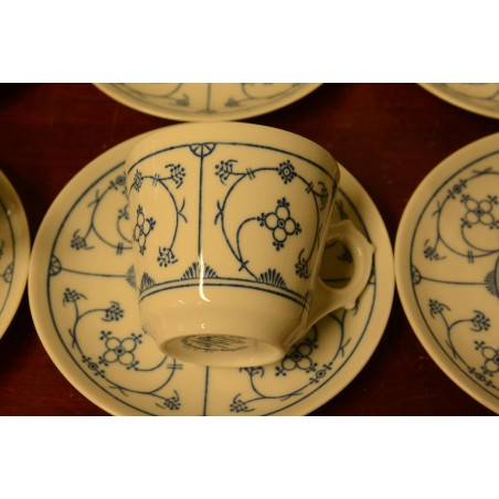 (n-4049/3) Jäger Eisenberg Original Blau Saks, kohvitassid-taldrikud, 6tk