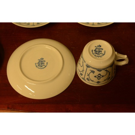 (n-4049/3) Jäger Eisenberg Original Blau Saks, kohvitassid-taldrikud, 6tk