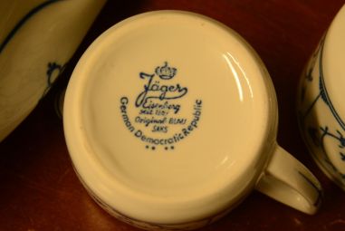 (n-4049/4) Jäger Eisenberg Original Blau Saks, kann, suhkrutoos ja koorekann