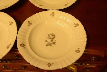 (n-4107/4) Bohemia, Royal Ivory, Gudetenland, supi-pastataldrikud, 4tk 2