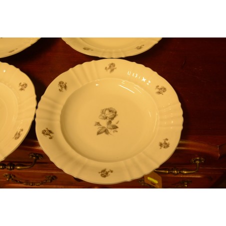 (n-4107/4) Bohemia, Royal Ivory, Gudetenland, supi-pastataldrikud, 4tk