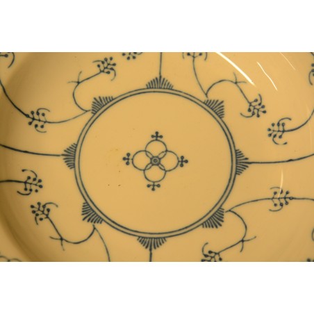 (n-4124/1)  Jäger Eisenberg Original Blau Saks, õlelillemustriga supi-pastataldrikud, 4tk