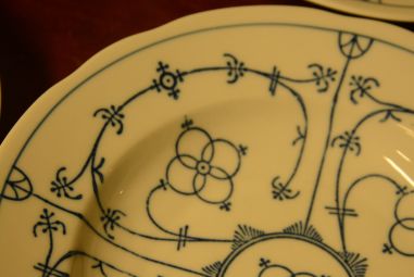 (n-4126/1) Bavaria Winterling Schwarzenbach, õlelillemustriga supi-pastataldrikud, 4tk