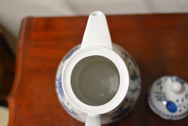 (n-4134) Kahla sibulamustriga kann