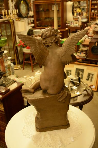 (7-579) Suur ingli kuju, signeeringuga