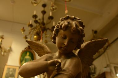 (7-579) Suur ingli kuju, signeeringuga