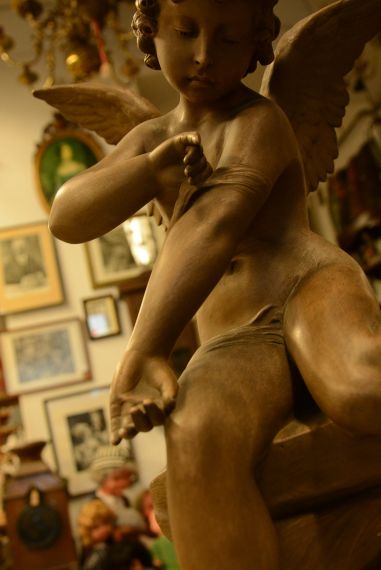 (7-579) Suur ingli kuju, signeeringuga