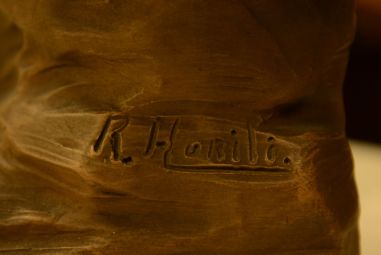 (7-579) Suur ingli kuju, signeeringuga