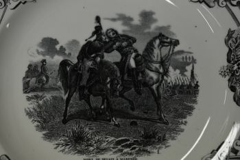 (n-4167) Boch Freres Napoleoni taldrik 2