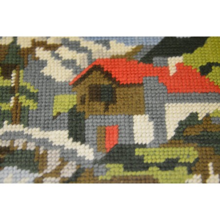 (P-747) Tikitud pildid "Maastik", 2tk