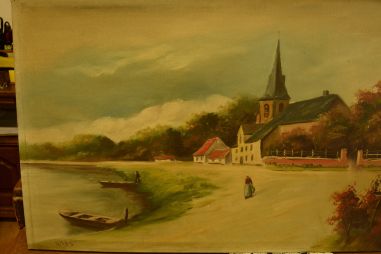 (P-379) Vana õlimaal, signeeritud