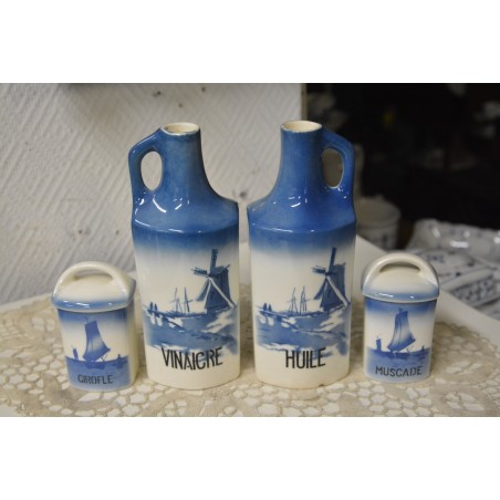 (11-519/4) Ditmar Urbach, kannud ja  kuivainetoosid, komplekt 4tk (11-519/4) Ditmar Urbach, kannud ja  kuivainetoosid, komplekt 4tk