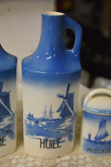 (11-519/4) Ditmar Urbach, kannud ja  kuivainetoosid, komplekt 4tk