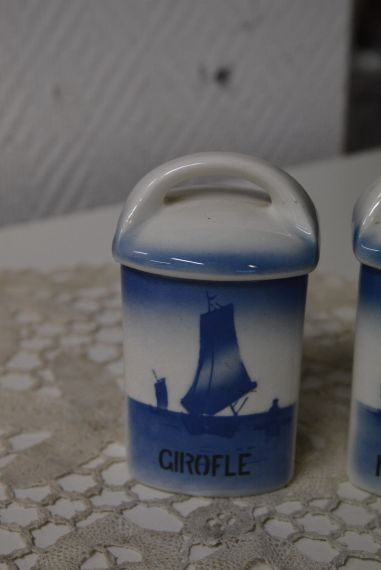 (11-519/4) Ditmar Urbach, kannud ja  kuivainetoosid, komplekt 4tk