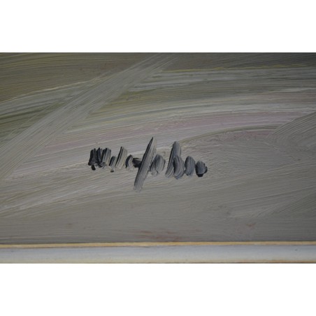 (P-759) Raamitud maal, signeeritud