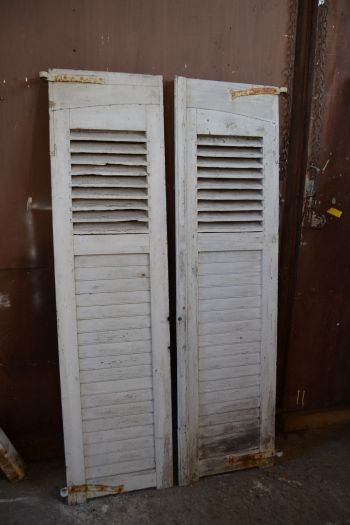 (11-477/1) Vanad prantsuse uksed, akna framuugid, 2 tk komplektis 2