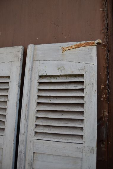 (11-477/1) Vanad prantsuse uksed, akna framuugid, 2 tk komplektis