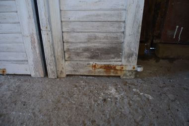 (11-477/1) Vanad prantsuse uksed, akna framuugid, 2 tk komplektis