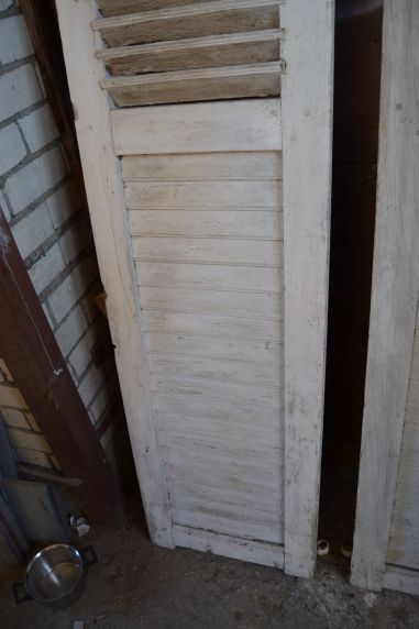 (11-477/1) Vanad prantsuse uksed, akna framuugid, 2 tk komplektis