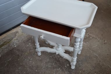 (11-497) Valge sahtliga laud