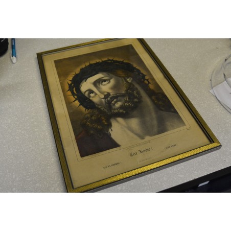 (P-771) Raamitud vana usuteemaline pilt (P-771) Raamitud vana usuteemaline pilt