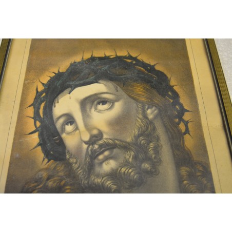 (P-771) Raamitud vana usuteemaline pilt (P-771) Raamitud vana usuteemaline pilt