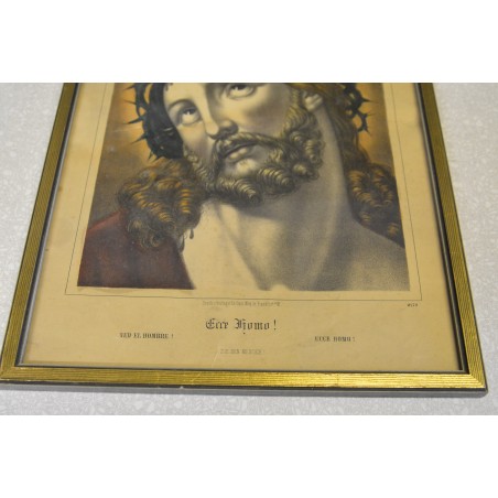 (P-771) Raamitud vana usuteemaline pilt (P-771) Raamitud vana usuteemaline pilt