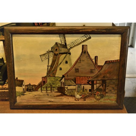 (P-407)  Raamitud maal "Maal", signeeritud