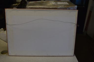 (P-772) Raamitud töö "Linnavaade" 70/89