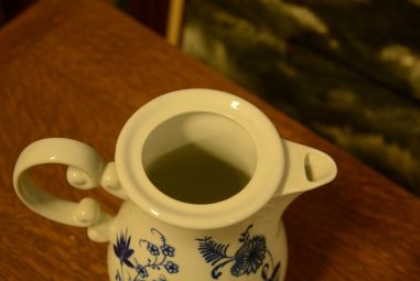 (n-2364)  Echt Kobalt, Wellco Krefeld kann, sibulamustriga