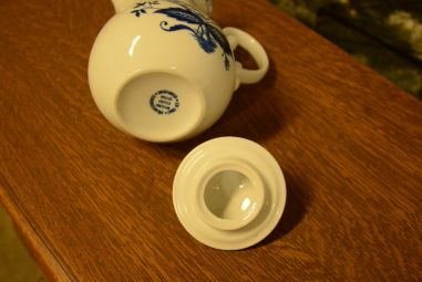 (n-2364)  Echt Kobalt, Wellco Krefeld kann, sibulamustriga