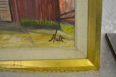 (P-782) Raamitud õlimaal, signeeritud