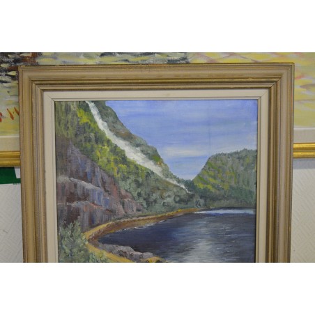 (n-783) Raamitud õlimaal, signeeritud