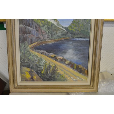 (n-783) Raamitud õlimaal, signeeritud